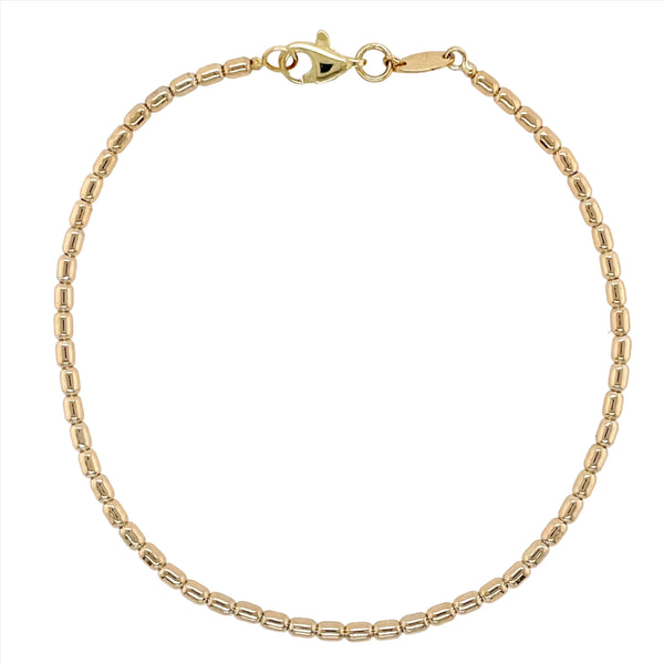 9ct Yellow Gold Italian Made Round Box Link Bracelet 2.0mm x 19cm - VX3BCB4141 Seiko 9ct Yellow Gold Italian Made Round Box Link Bracelet 2.0mm x 19cm - VX3BCB4141 Seiko